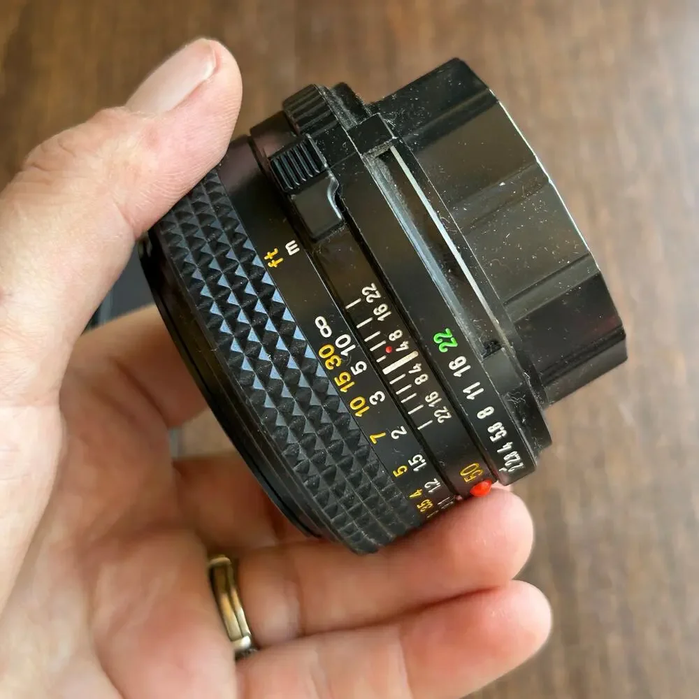 Minolta 50mm f/2 Prime Lens